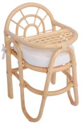 Nordlys High chair for baby in Brown - thumbnail 1
