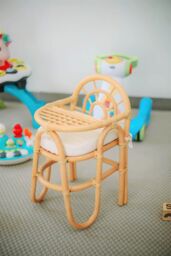Nordlys High chair for baby in Brown - thumbnail 3