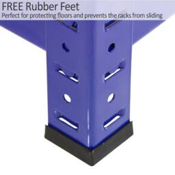 Monstershop Monster Racking T-Rax Metal Storage Shelves, Blue, 90cm W, 45cm D, Set in Blue - thumbnail 8