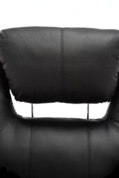 More4Homes Cinemo Dual Motor Rise Recliner Bonded Leather Heat & Massage Chair in Black - thumbnail 5
