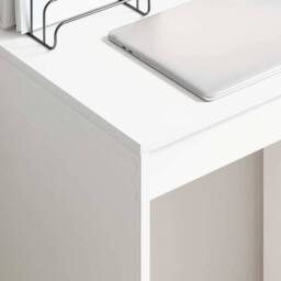 Berkfield Home Minimalist Writing Desk White Particle board 60 x 40 x 76 cm - thumbnail 4