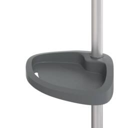 Berkfield Home Towel Rail 47x280 cm Aluminium in Silver - thumbnail 6