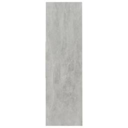 Berkfield Home Book Cabinet Concrete Grey 97.5x29.5x100 cm Engineered Wood - thumbnail 5