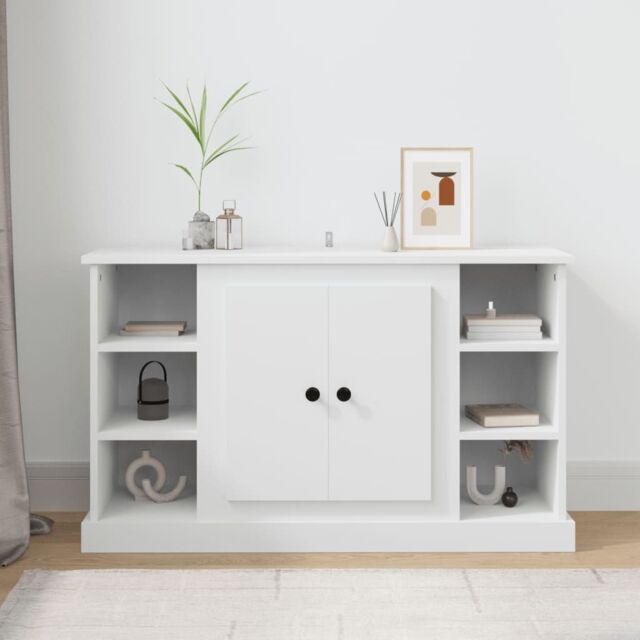 Berkfield Home Sideboard White 100x35.5x60 cm Engineered Wood - image 1