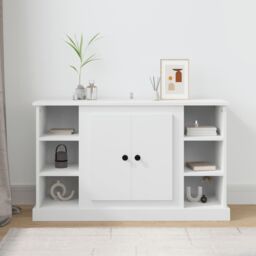 Berkfield Home Sideboard White 100x35.5x60 cm Engineered Wood - thumbnail 1