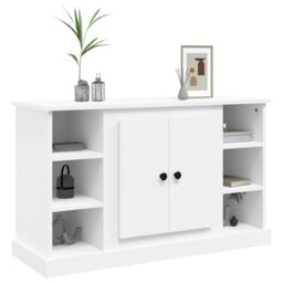 Berkfield Home Sideboard White 100x35.5x60 cm Engineered Wood - thumbnail 4
