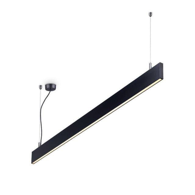 Netlighting Linus Integrated LED Indoor Linear Ceiling Pendant Lamp 1 Light White 3000K