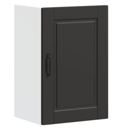 Berkfield Home Kitchen Wall Cabinet¬†Porto Black Engineered Wood - thumbnail 2