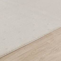 Livabliss Freud-Modern Ivory Off-White High Pile Living Dining Bedroom Rug - Size: 160 cm x 215 cm - thumbnail 8