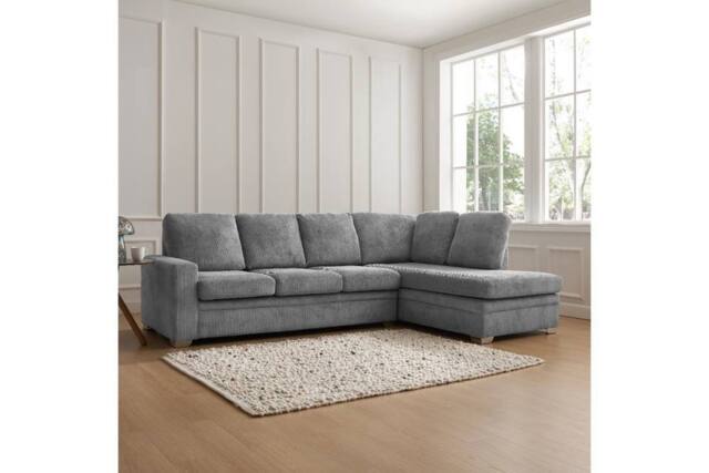Home Detail Alcott Corner Sofa, Right Hand Facing in Dark Grey - image 1