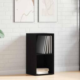 Berkfield Home LP Storage Box Black Oak 71x34x36 cm Engineered Wood - Size: 71 x 34 x 36 cm - thumbnail 2