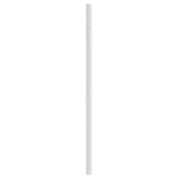 Berkfield Home Metal Headboard White 193 cm - thumbnail 5