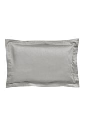 1951 'Tahra' Cotton Duvet Cover in Silver - Size: Double - thumbnail 3