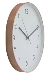 Orsina Elko Oval Wall Clock in Rose Gold - thumbnail 2