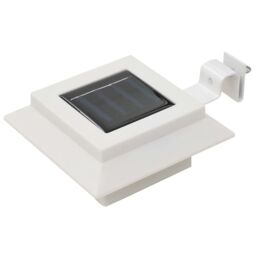 Berkfield Home Outdoor Solar Lamps 6 pcs LED Square 12 cm White - thumbnail 2