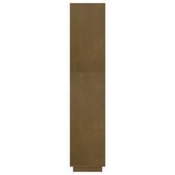 Berkfield Home Book Cabinet/Room Divider Honey Brown 60x35x167 cm Solid Pinewood - Size: 60 x 35 x 167 cm - thumbnail 6
