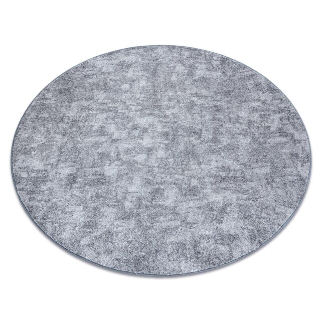 RugsX Round Pozzolana Rug in Grey - Size: 100 cm diameter - image 1