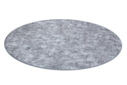 RugsX Round Pozzolana Rug in Grey - Size: 100 cm diameter - thumbnail 3
