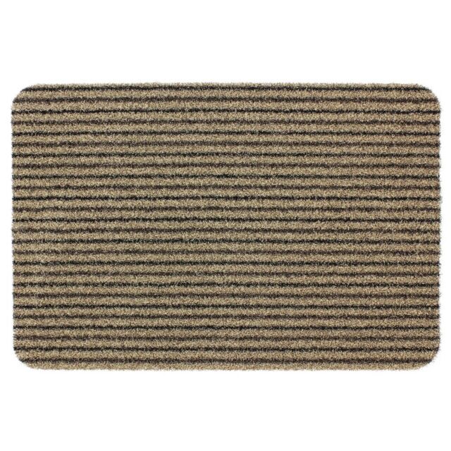 JVL Infinity Entrance Door Mat, 50x75cm, Beige - Size: 50 cm x 75 cm - image 1