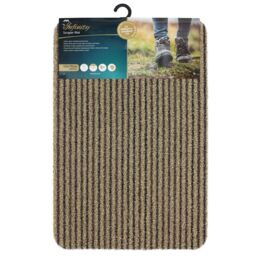 JVL Infinity Entrance Door Mat, 50x75cm, Beige - Size: 50 cm x 75 cm - thumbnail 4