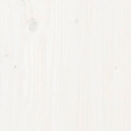 Berkfield Home Table Top White 80x40x2.5 cm Solid Wood Pine Rectangular - thumbnail 6