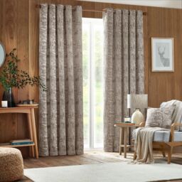 Furn Winter Woods Jacquard Chenille Polyester Filled Cushion in Taupe - Size: 50 cm x 50 cm - thumbnail 5