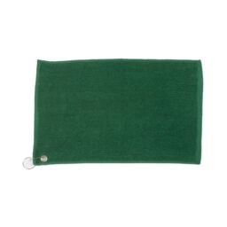 Towel City Luxury Golf Towel in Green - thumbnail 1