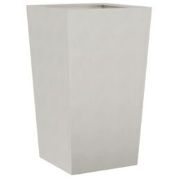 Berkfield Home Garden Planter 45x45x75 cm Stainless Steel in Black - Size: 45 x 45 x 75 cm - thumbnail 2