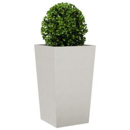 Berkfield Home Garden Planter 45x45x75 cm Stainless Steel in Black - Size: 45 x 45 x 75 cm - thumbnail 3