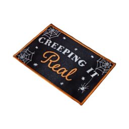 Garden Greatness Creeping It Real Halloween Doormat in Black - Size: 1 Pack - thumbnail 2