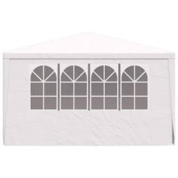 Berkfield Home Professional Party Tent with Side Walls 4x4 m White 90 g/m? - thumbnail 5
