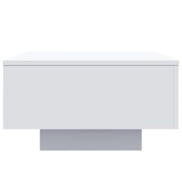 Berkfield Home Coffee Table White 55x55x31 cm Engineered Wood - Size: 55 x 55 x 31 cm - thumbnail 6