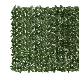 Berkfield Home Balcony Screen with Dark Green Leaves 200x150 cm - thumbnail 3