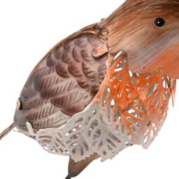 Country Living Robin Figurine in Brown - thumbnail 4