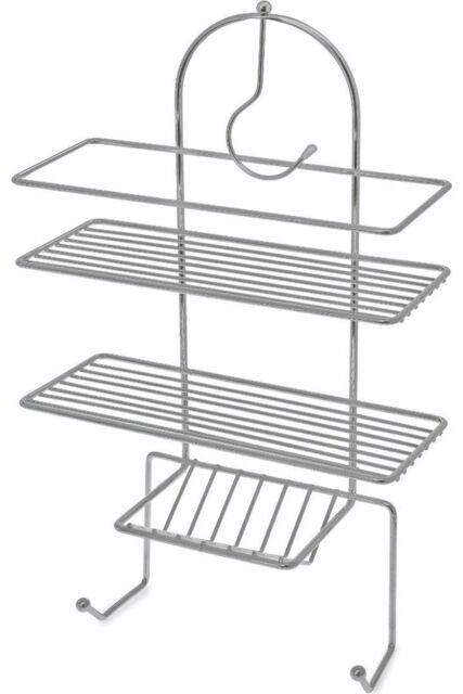 Universal Textiles Chrome Shower Caddy - image 1