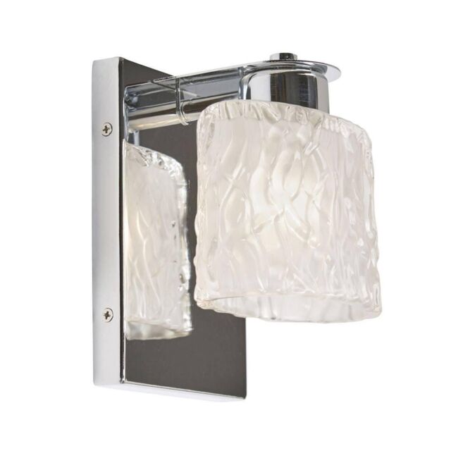 Netlighting Seaview 1 Light Wall Light Polished Chrome Finish G9 in Grey - image 1