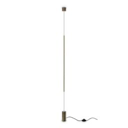 Netlighting FILO Integrated LED Pendant Ceiling Light Brass 3000K NonDim in Yellow - thumbnail 1