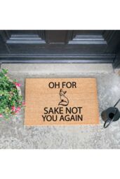 Artsy Mats For Fox Sake Doormat - Regular 60x40cm in Black - Size: 40 cm x 60 cm - thumbnail 2