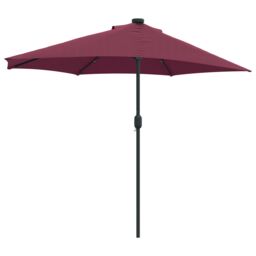 Berkfield Home Garden Parasol Bordeaux red Standard Fabric - thumbnail 7