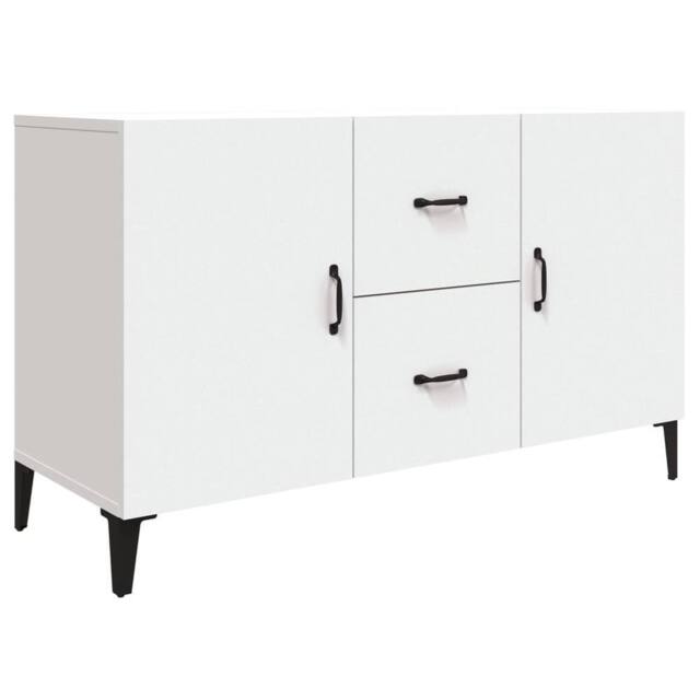 Berkfield Home Sideboard White 100x36x60 cm Engineered Wood - Size: 100 x 36 x 60 cm - image 1