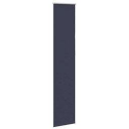 Berkfield Home Roller Blind Blackout Marine 50x210 cm Fabric Width 45.7 cm Polyester in Blue - thumbnail 3