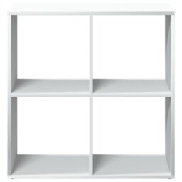 Berkfield Home Room Divider Bookcase White 69.5x29x69.5 cm Engineered Wood - thumbnail 5