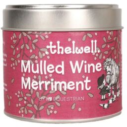 Hy Thelwell Collection Mulled Wine Merriment Candle in Pink - thumbnail 1