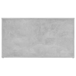 Berkfield Home Storage Chest Concrete Grey 84x42x46 cm Engineered Wood - Size: 84 x 42 x 46 cm - thumbnail 6