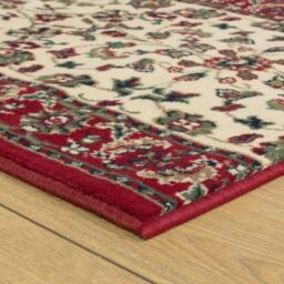 runrug Hallway Carpet Runner Rug - Soft & Comfy, 9mm - 'Traditional' in Cream - Size: 80 cm x 360 cm - thumbnail 2