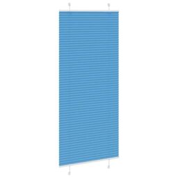 Berkfield Home Pleated Blind Blue 100x200 cm Fabric Width 99.4 cm Polyester - thumbnail 3