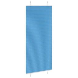 Berkfield Home Pleated Blind Blue 100x200 cm Fabric Width 99.4 cm Polyester - thumbnail 4