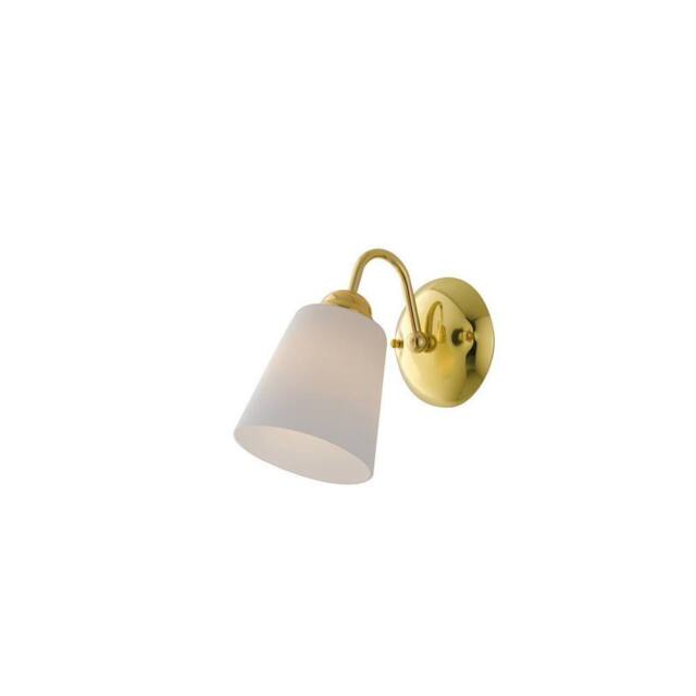 Netlighting Wall Lamp with Glass Shades Gold 26x12cm - Size: 26x12 cm