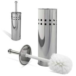 SPETLEK TOILET BRUSH & HOLDER SET SILVER