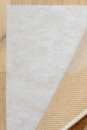 Kukoon Non Slip Rug Underlay Gripper Fleece Carpet in Beige - Size: 80 cm x 150 cm - thumbnail 3